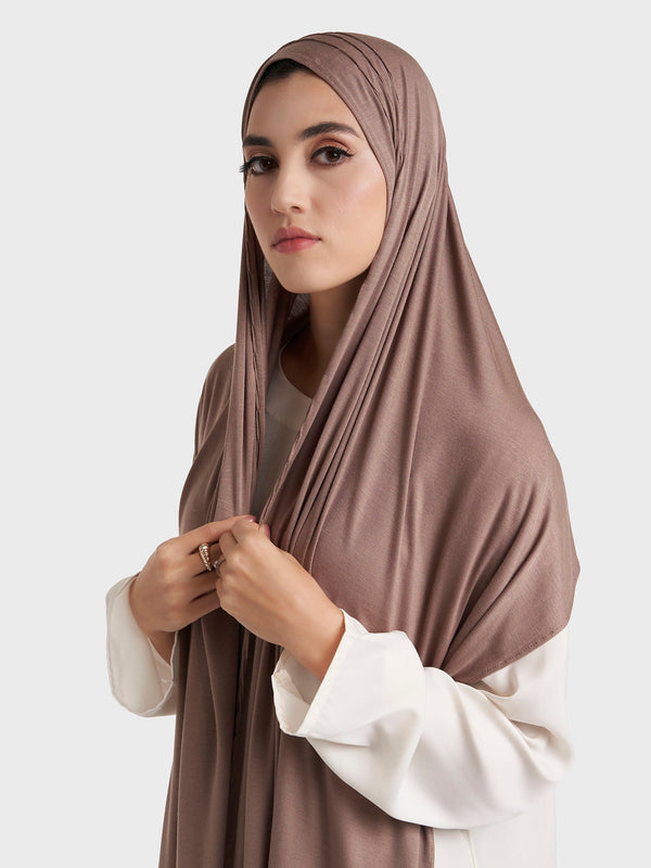 Wave Pleated Side Jersey Hijab